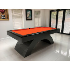 The Roma with orange cloth.