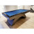 The Roma Luxury Slate Bed Pool Table Displayed In A Room.