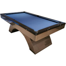 The Roma pool table in special 2-tone finish.