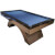 The Roma pool table in special 2-tone finish.