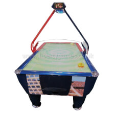 End view of the Fast Soccer table