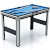 The Goal multi games table ready to play pool
