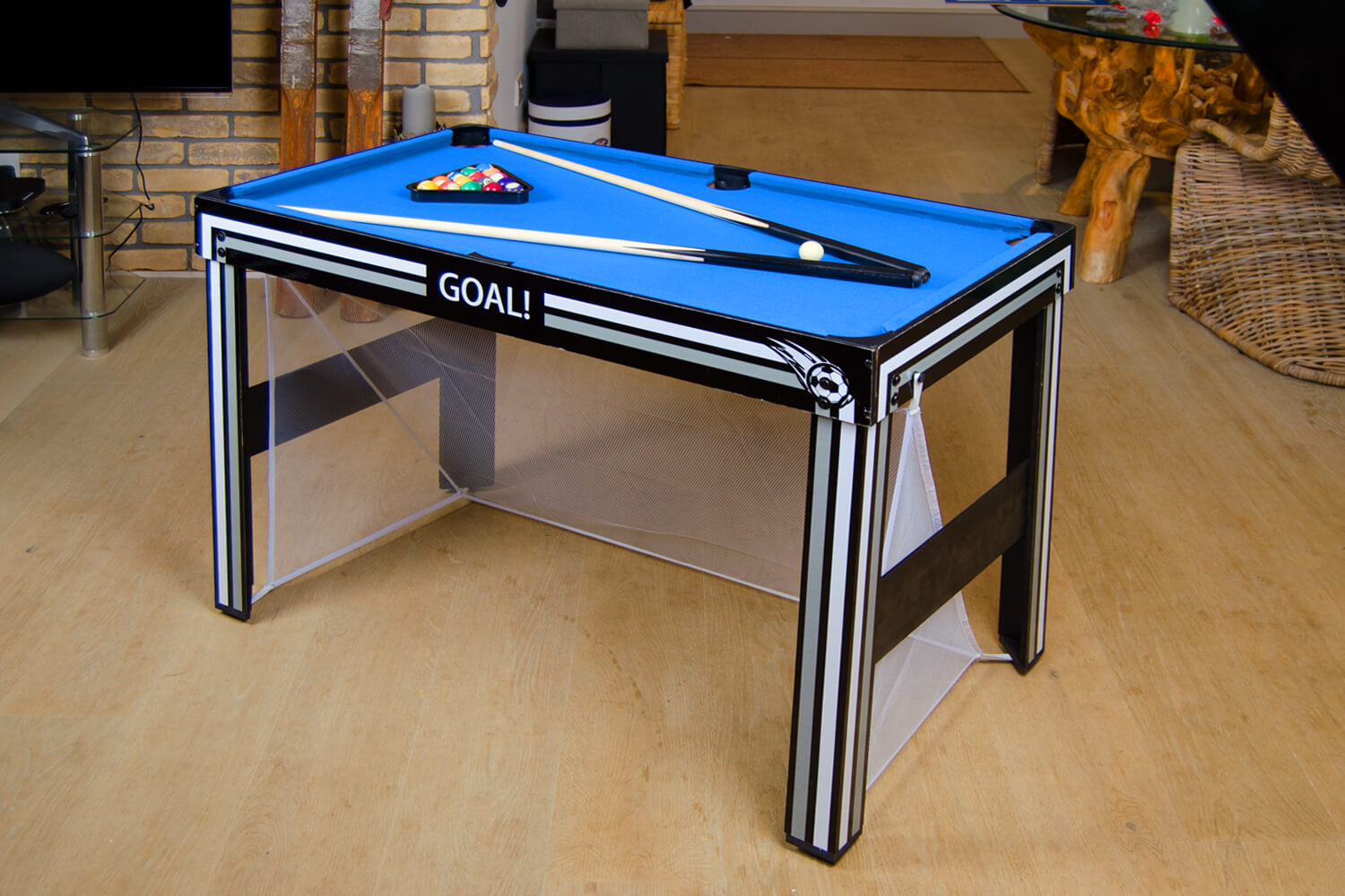 Tekscore Goal 21-in-1 4ft Multi Games Table  Multi game table, Table games,  Goals football