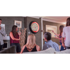 A game of darts on the Smartboard (surround & light not included)