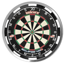 The Solar Flare fitted (dartboard not included)