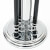 The base of the Chrome Tower Cue Stand