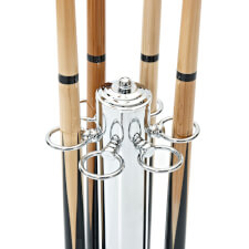 The top of the Chrome Tower Cue Stand