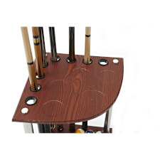 Top view of the Corner cue stand