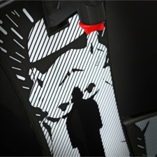 Stormtrooper graphics on the Cornilleau Star Wars table tennis