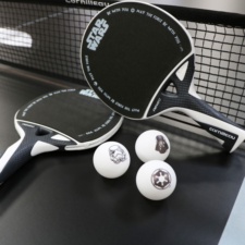 The Star Wars table tennis accessories