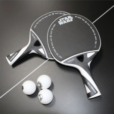 The Star Wars table tennis accessories