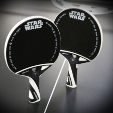 The Star Wars table tennis bats