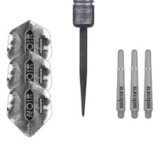 The Noir 90% James Wade Tungsten Dart parts.