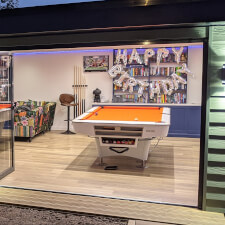 The Pureline La Pro Pool Table Installed By Liberty Games.