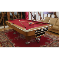 The LA Pro in wood finish with red cloth.