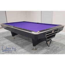 The LA Pro in black with a purple cloth