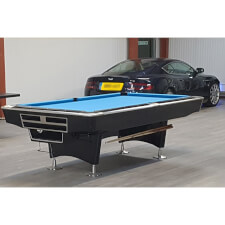 The LA Pro pool table in black