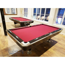 A pair of LA Pros in a commercial pool hall