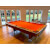 The Pureline La Pro American Slate Bed Pool Table Displayed In A Room.