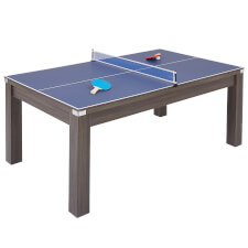 The Pureline diner in Driftwood with included table tennis top.