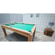 The Pureline 6ft diner in oak.