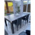 The Pureline 6ft diner in driftwood.