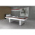 A Lisbon Slate Bed Pool Table with grey cloth
