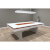 A Lisbon Slate Bed Pool Table with a table top
