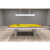 A Lisbon Slate Bed Pool Table with yellow cloth