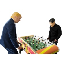 A game of Nuclear Foosball
