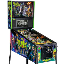 The Munsters pinball with contactless payment option