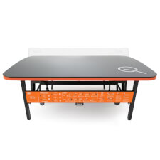 The Teqball Smart table side.