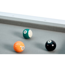 Balls on the Lynx Pro pool table