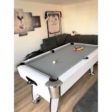 The Lynx Pro pool table in a customers home