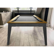 The Steel pool table.