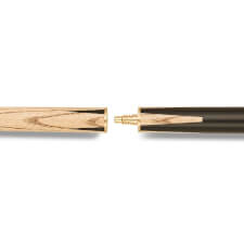 The joint of a Peradon Luna 3/4 Jointed 8 Ball Pool Cue