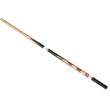 A separated Peradon Winchester 3/4 jointed snooker cue