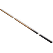 A separated Peradon Manta Three Section Cannon Cue