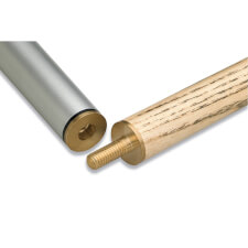 The joint of a Peradon Scorpion Three Section Cannon Cue