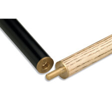 The joint of a Peradon Shadow 2pc Cannon Cue