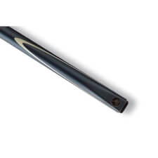 The butt of a Peradon Cobra 2pc Cannon Cue