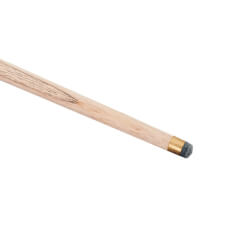 The tip of a Peradon Cobra 2pc Cannon Cue