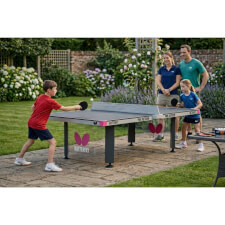 The Butterfly Park Outdoor Table Tennis Table.