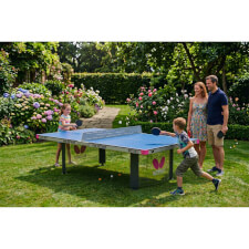 The Butterfly Park Outdoor Table Tennis Table.