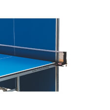 A half folded Butterfly Active 19 Home Tennis Table