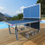 Half folded Butterfly Garden Rollaway 5000 Tennis Table.