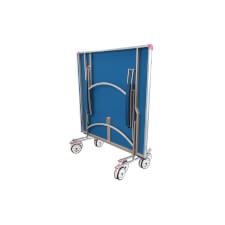 A folded Butterfly Garden Rollaway 5000 Tennis Table