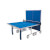A half folded Butterfly Garden Rollaway 5000 Tennis Table