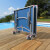 Butterfly Garden Rollaway 6000 Tennis Table closed.