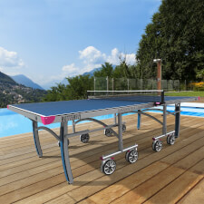 Butterfly Garden Rollaway 6000 Tennis Table open.